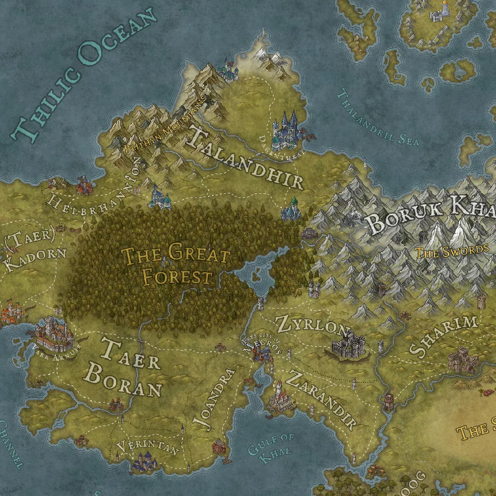 Mapmaking Dagenthir 2024